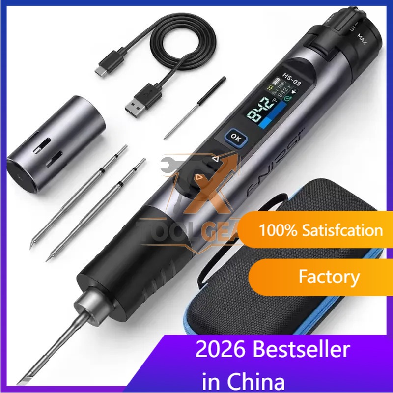 Electronics Repairing - 2026 Bestseller* HS-03 Kabelloses Lötkolben-Set mit