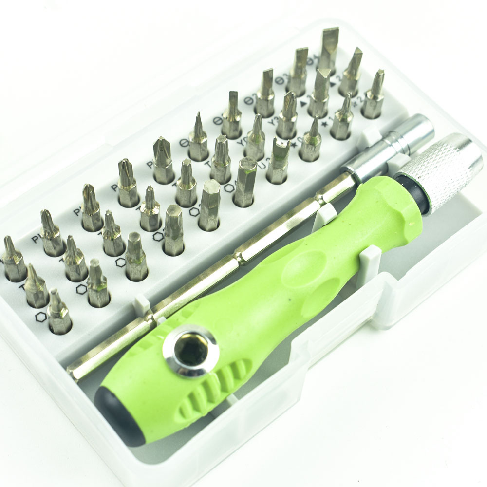 Electronics Repair Center - 32-in-1-Multifunktions-Handschraubendreher-Set für Mobiltelefone, Computer, elektronisches Reparaturwerkzeug-Set,