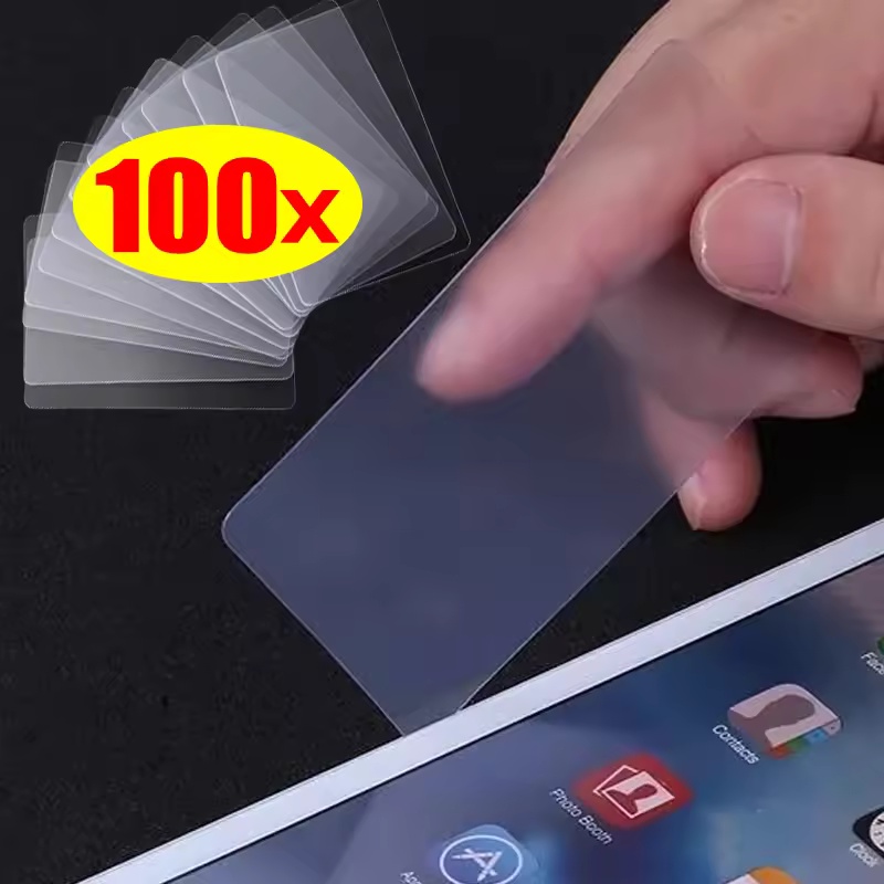 Electronics Repair Manual - 1-100 Stück Handy-Bildschirm-Öffnungswerkzeug-Set, matte und transparente