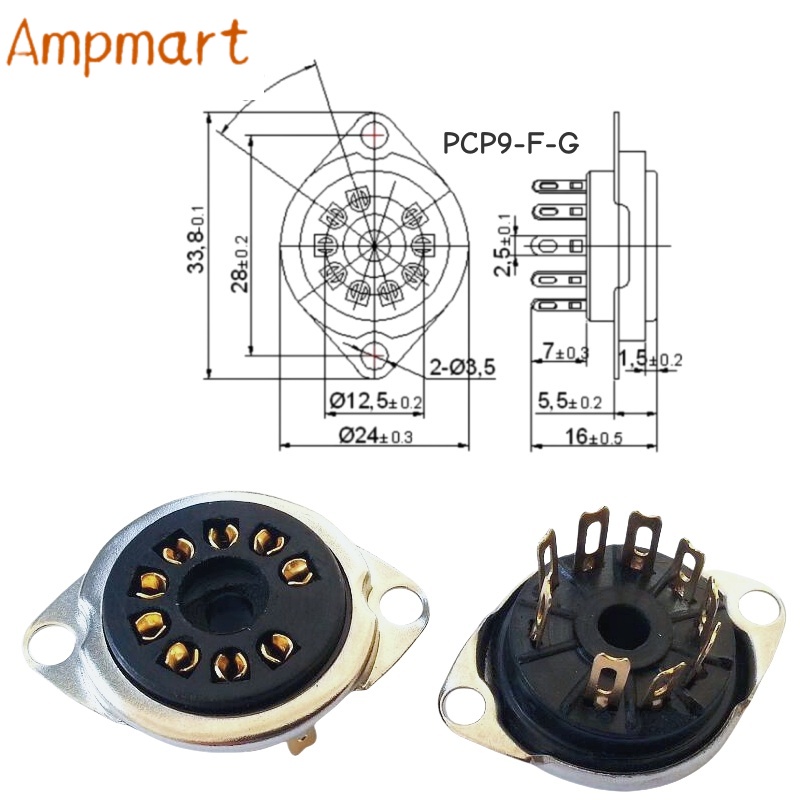 10-teiliges Bakelit-9-Pin-Röhr – Vintage Electronics Repair Youtube Bewertung und Preis