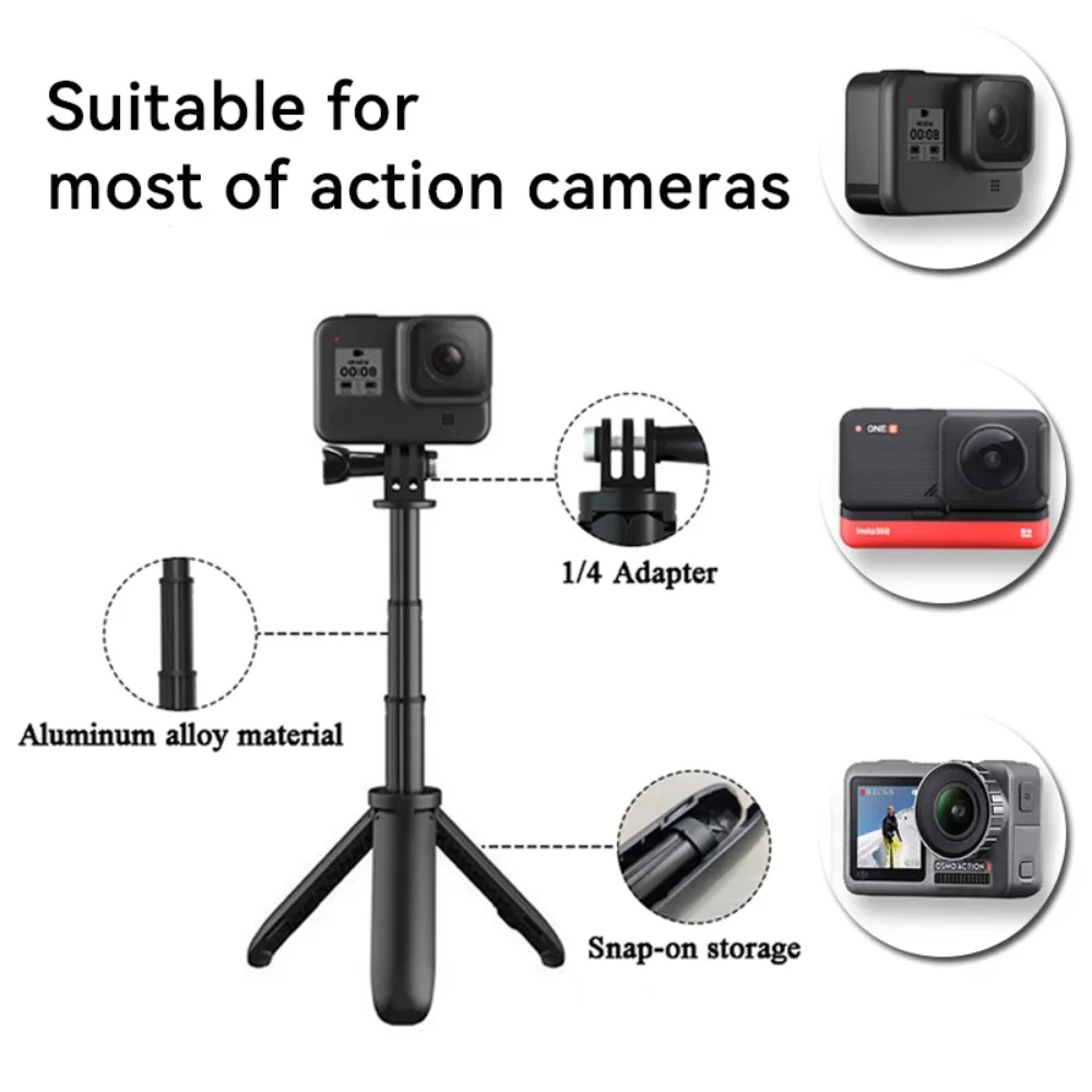 Mini ausziehbares Stativ, falt – Gopro Action Camera Hero 12 Black Bewertung und Preis