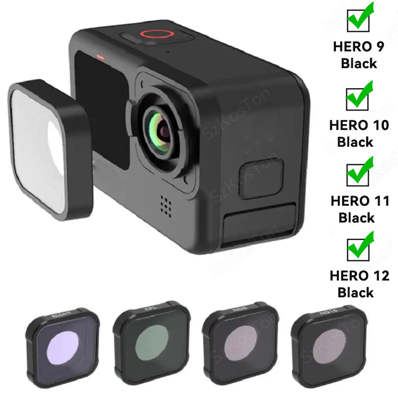 CPL UV ND8 ND16 ND32 ND Filter – Gopro Action Camera Hero 12 Black Bewertung und Preis
