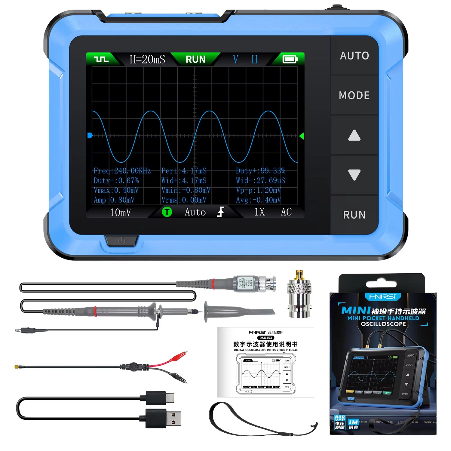 Für DSO510 Mini Tragbares 2-in – Electronics Repairing Bewertung und Preis