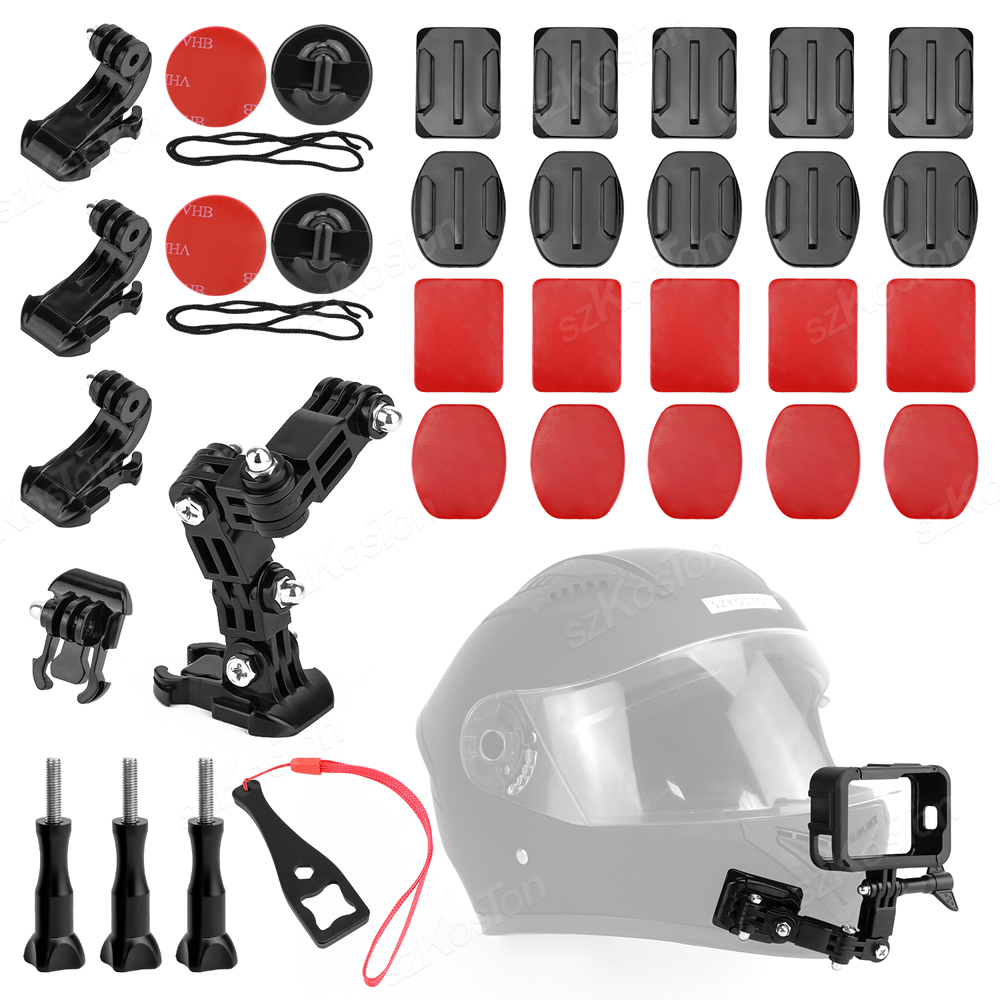 Motorradhelm-Kinnhalterungs-Ki – Gopro Action Camera Hero 12 Black Bewertung und Preis